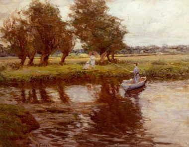 Photo of "AN AFTERNOON ON THE RIVER" by HILDA FEARON