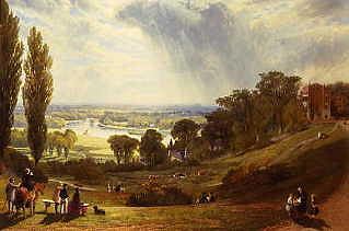 Photo of "THE THAMES FROM RICHMOND HILL, ENGLAND, 1862" by ALEXANDER F. ROLFE
