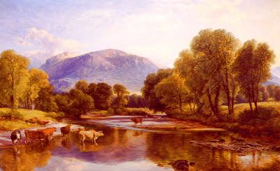 Photo of "REFLECTIONS OF A HIGHLAND LANDSCAPE, SCOTLAND" by HENRY BRITTAN WILLIS