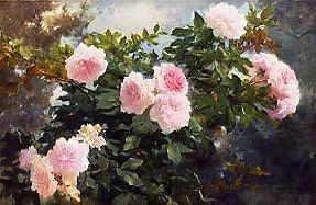Photo of "STILL LIFE OF ROSES" by ACHILLE THEODORE CESBRON