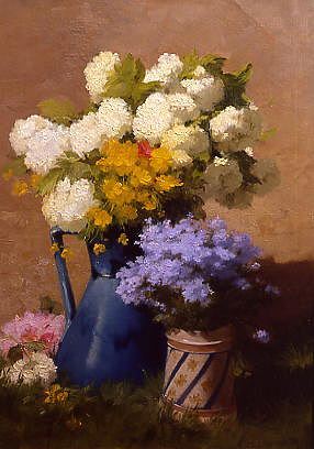 Photo of "SUMMER FLOWERS" by ACHILLE THEODORE CESBRON