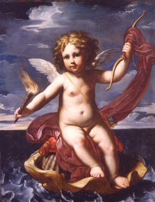 Photo of "CUPID WITH TORCH" by ELISABETTA SIRANI