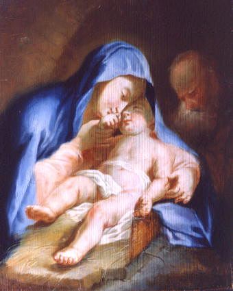 Photo of "MADONNA AND CHILD" by  GERMAN SCH.