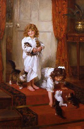 Photo of "KITTENS" by GEORGE SHERIDAN KNOWLES