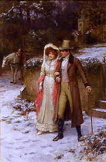 Photo of "THE MORNING WALK" by GEORGE SHERIDAN KNOWLES
