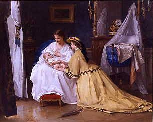 Photo of "THE FIRST BORN" by GUSTAVE LEONARD DE JONGHE