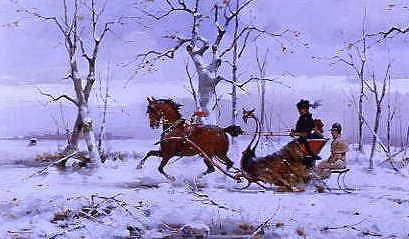 Photo of "A WINTER SLEIGH RIDE" by ALFREDO TOMINZ