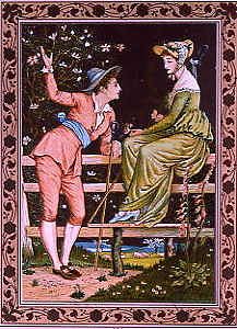 Photo of "COME BE MY LOVE" by WALTER CRANE