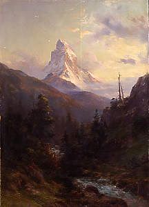 Photo of "THE MATTERHORN, SWITZERLAND" by EDWARD THEODORE COMPTON