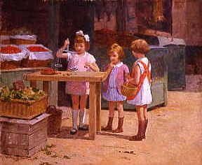 Photo of "THE LITTLE SHOPKEEPER" by VICTOR GABRIEL GILBERT
