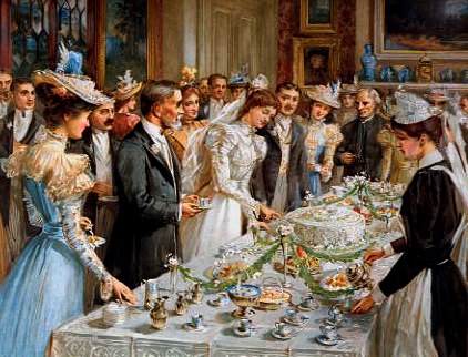 Photo of "THE WEDDING DAY" by GEORGE GOODWIN KILBURNE