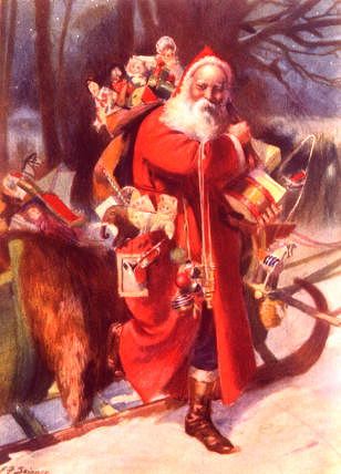 Photo of "FATHER CHRISTMAS" by E.F. SKINNER