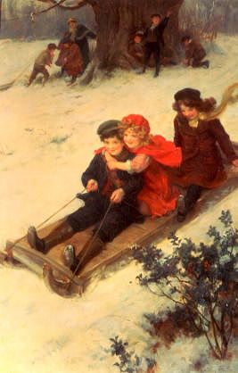 Photo of "THE SLEIGHRIDE" by GEORGE SHERIDAN KNOWLES