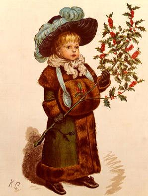 Photo of "A CHRISTMAS GREETING WIHT EVERY GOOD WISH" by ETHEL PARKINSON