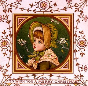 Photo of "TO WISH YOU A MERRY CHRISTMAS" by KATE GREENAWAY