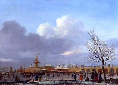 Photo of "WINTER PLEASURES ON THE AMSTEL" by JAN (THE YOUNGER) EKELS