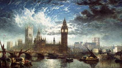 Photo of "THE HOUSES OF PARLIAMENT, LONDON, ENGLAND" by JOHN MACVICAR ANDERSON