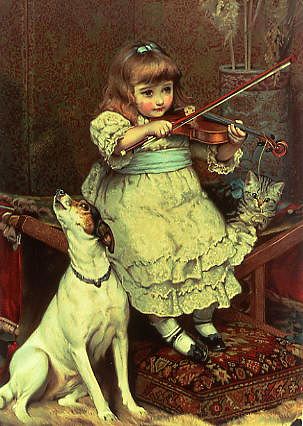 Photo of "THE BROKEN STRING" by CHARLES BURTON BARBER