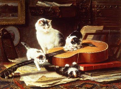 Photo of "LES CHATS MUSICIENS" by HENRIETTE RONNER- KNIP