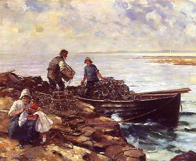 Photo of "BRINGING IN THE LOBSTER POTS" by DAVID FULTON