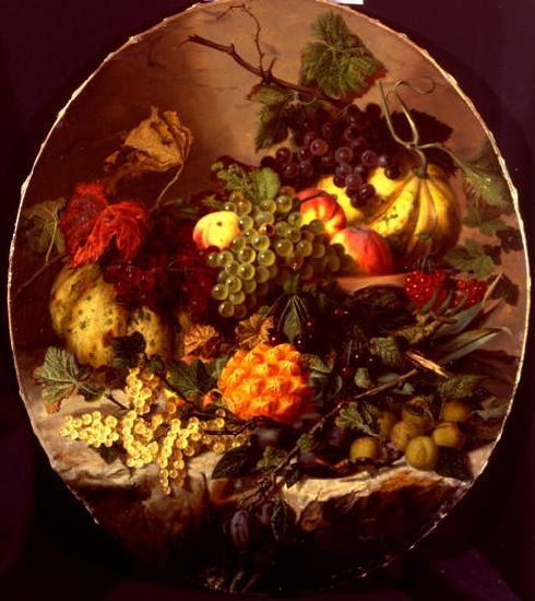 Photo of "STILL LIFE WITH PINEAPPLE AND CHERRIES" by VIRGINIE DE SARTORIUS