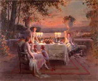 Photo of "COFFEE ON THE PATIO" by DELPHIN (COPYRIGHT MUST ENJOLRAS