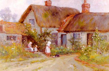 Photo of "THE COTTAGE AT SOUTH STOKE" by ALFRED DE BREANSKI