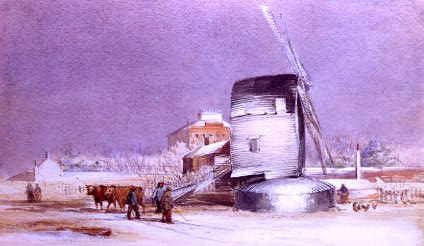 Photo of "THE MILL NEAR BROADSTAIRS, KENT, ENGLAND" by GEORGE HOWSE