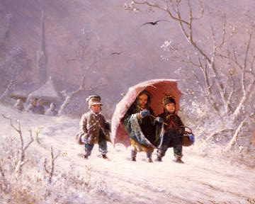 Photo of "ON THE WAY TO SCHOOL ." by LORENS FROLICH