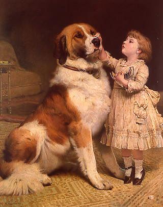 Photo of "LOVING ATTENTION" by CHARLES BURTON BARBER