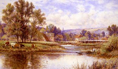 Photo of "STREATLEY ON THAMES, BERKSHIRE" by ALFRED AUGUSTUS GLENDENING