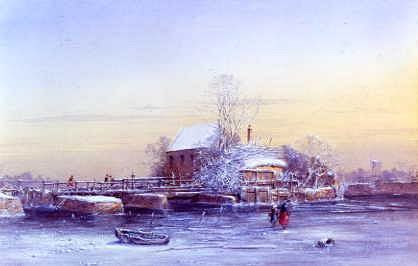Photo of "A FROSTY MORNING" by GEORGE JAMES KNOX