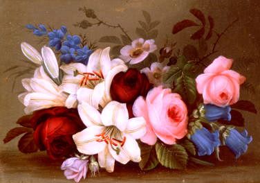 Photo of "STILL LIFE WITH ROSES" by EDWIN STEELE