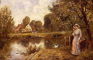 Photo of "THE MILL POND" by E. WESTON