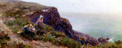 Photo of "A SUMMER'S DAY ON SARK, THE CHANNEL ISLANDS" by THOMAS JAMES LLOYD