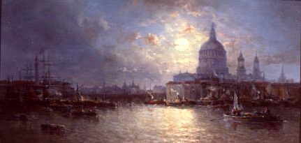 Photo of "THE THAMES AT DUSK" by FRANCOIS MUSIN