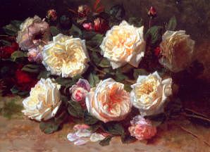 Photo of "PINK AND YELLOW ROSES" by JEAN-BAPTISTE ROBIE