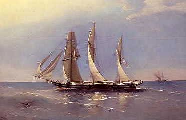 Photo of "THE ""WANDERER"" REFITTED, 1883" by CAPTAIN RICHARD BRYDGES BEECHEY