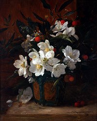 Photo of "CHRISTMAS ROSES" by WILLIAM JABEZ MUCKLEY