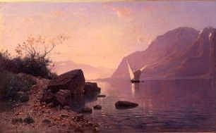 Photo of "CALM WATER" by AUGUSTE LOUIS VEILLON