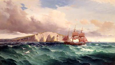 Photo of "HEADING WEST OFF THE NEEDLES" by WILLIAM BRADLEY