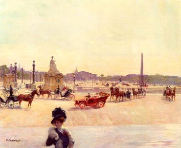 Photo of "PARIS, PLACE DE LA CONCORDE" by GUSTAVE FRAIPONT