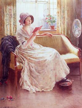 Photo of "A QUIET READ" by WILLIAM KAY BLACKLOCK