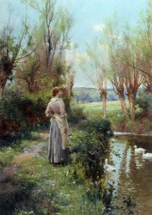Photo of "A SPRING MORNING" by ALFRED AUGUSTUS GLENDENING