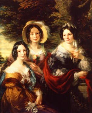 Photo of "PORTRAIT OF FRANCES, CHARLOTTE AND CATHERINE VOULES" by JOHN SCARLETT DAVIS