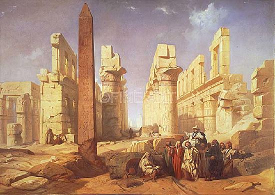 Photo of "TOURING EGYPT - THE TEMPLE OF KARNAK AT LUXOR" by JACOB JACOBS