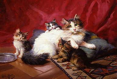 Photo of "A COSY FAMILY" by LEON-CHARLES HUBER
