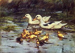 Photo of "DUCKS - A FAMILY OUTING" by JOHN FREDERICK HULK