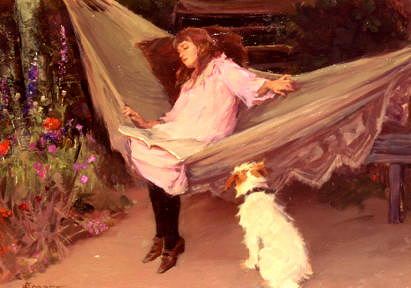 Photo of "AN ATTENTIVE COMPANION" by ELIZABETH STANHOPE FORBES