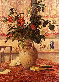 Photo of "A VASE OF FLOWERS , 1910" by MAXIME MAUFRA